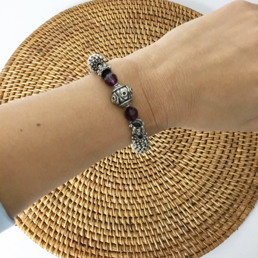 Brighton Chain Bracelet Heart Clasp